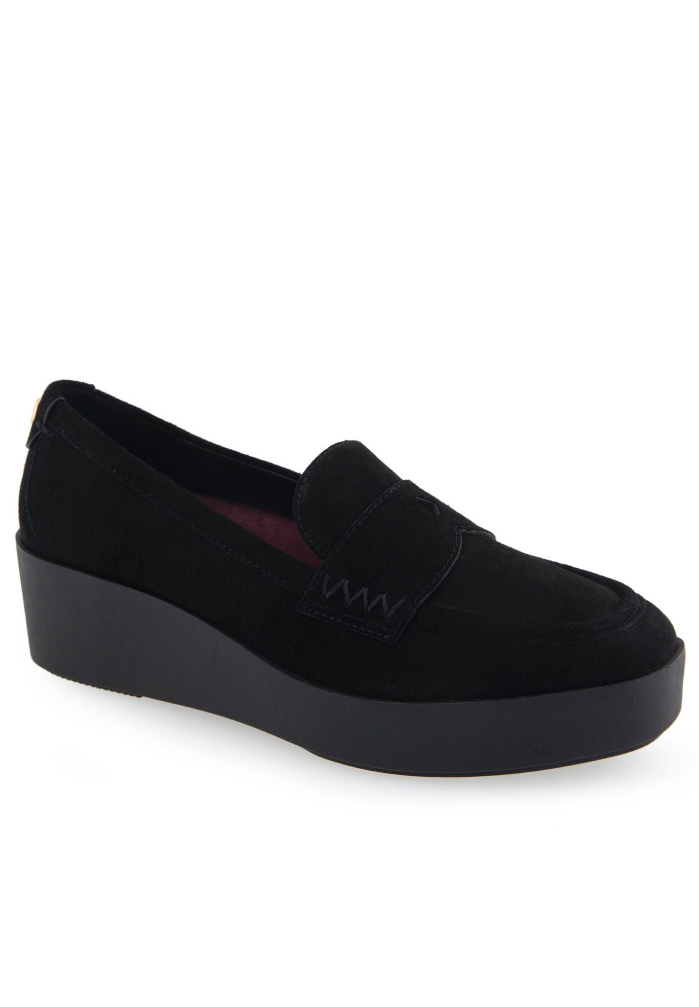 Cetara Casual Flat, BLACK SUEDE, hi-res image number 0