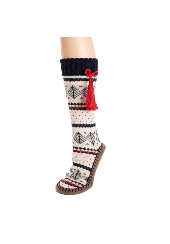 Tassel Slipper Socks, , on-hover image number 1