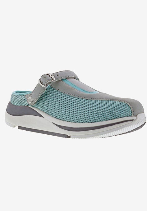 Pursuit Convertible Slingback Mule, TEAL MESH COMBO, hi-res image number null