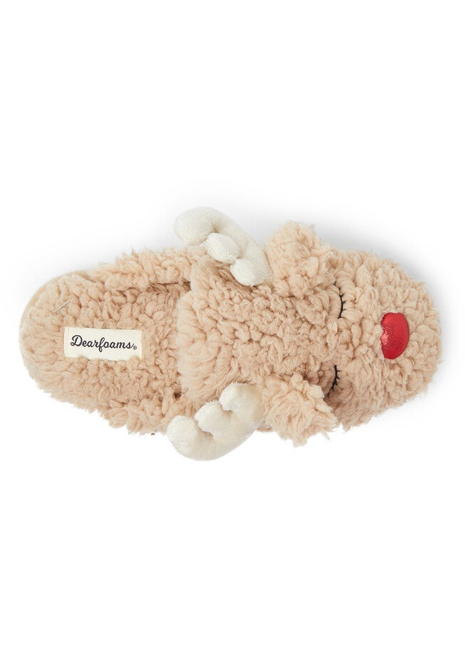 Reindeer Slippers, , alternate image number null