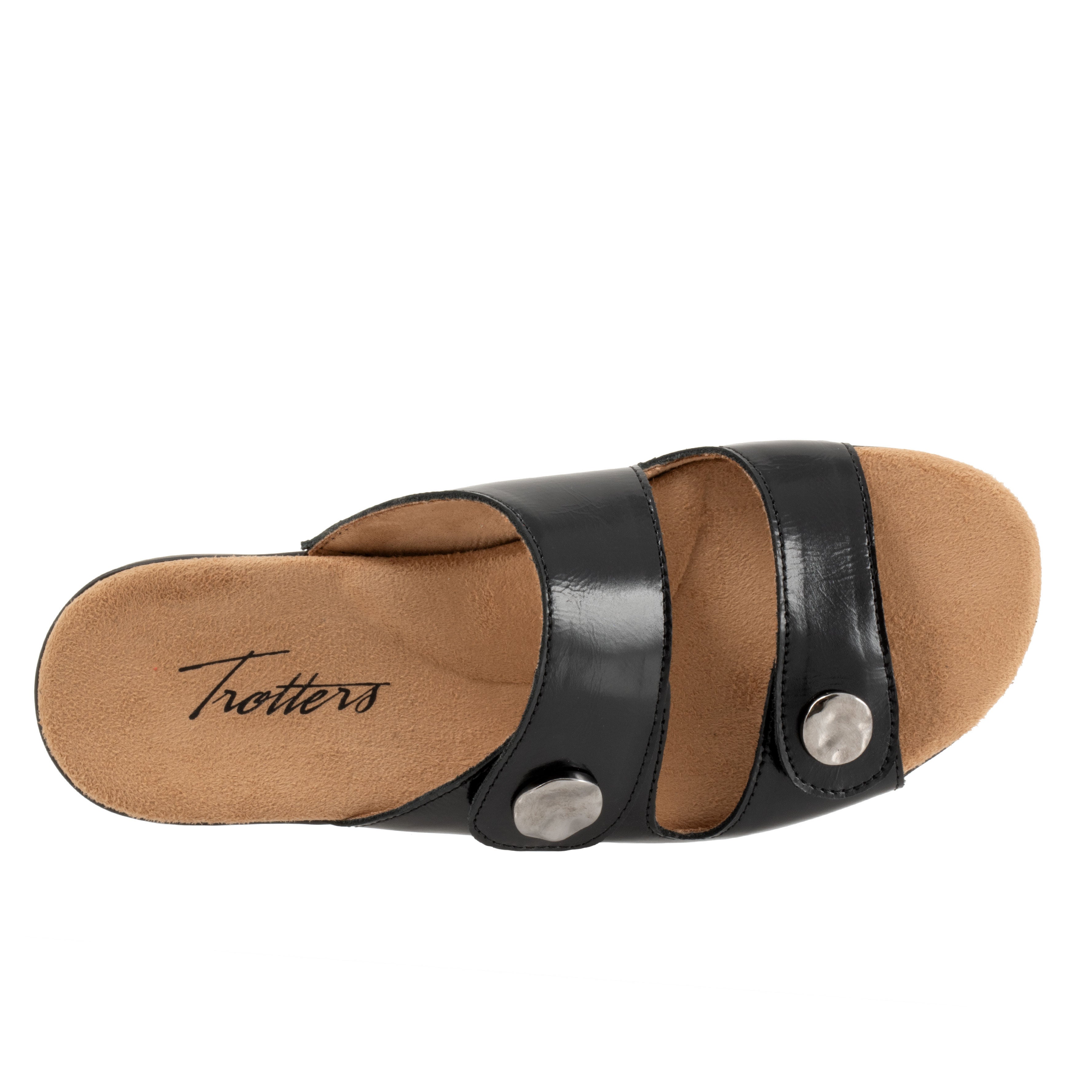 Ruthie Metallic Sandal, BLACK, alternate image number 3