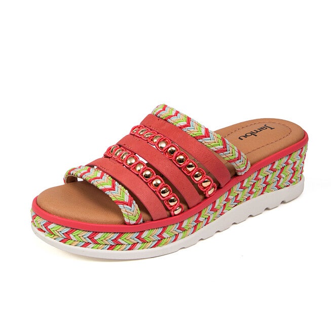 Dahlia Wedge, CORAL, alternate image number 6