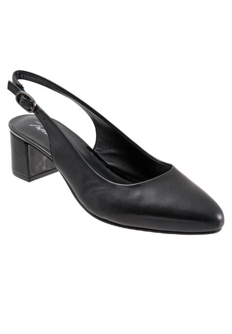Kay Slingbacks, BLACK, hi-res image number null
