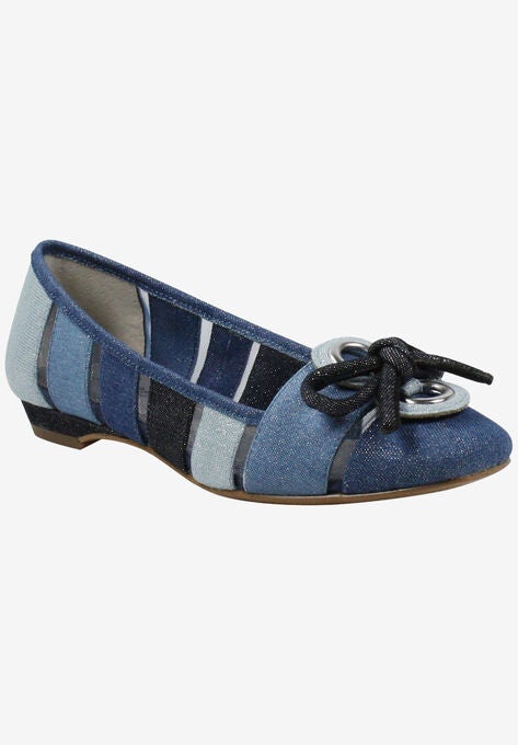 Edie Flat, BLUE DENIM MULTI, hi-res image number null