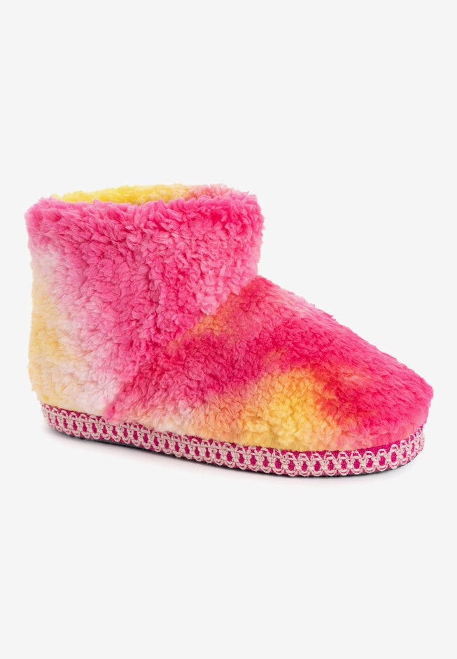 Fiora Bootie Slipper, PINK YELLOW, hi-res image number null