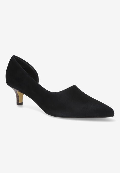 Quilla Pump, BLACK SUEDE, hi-res image number null