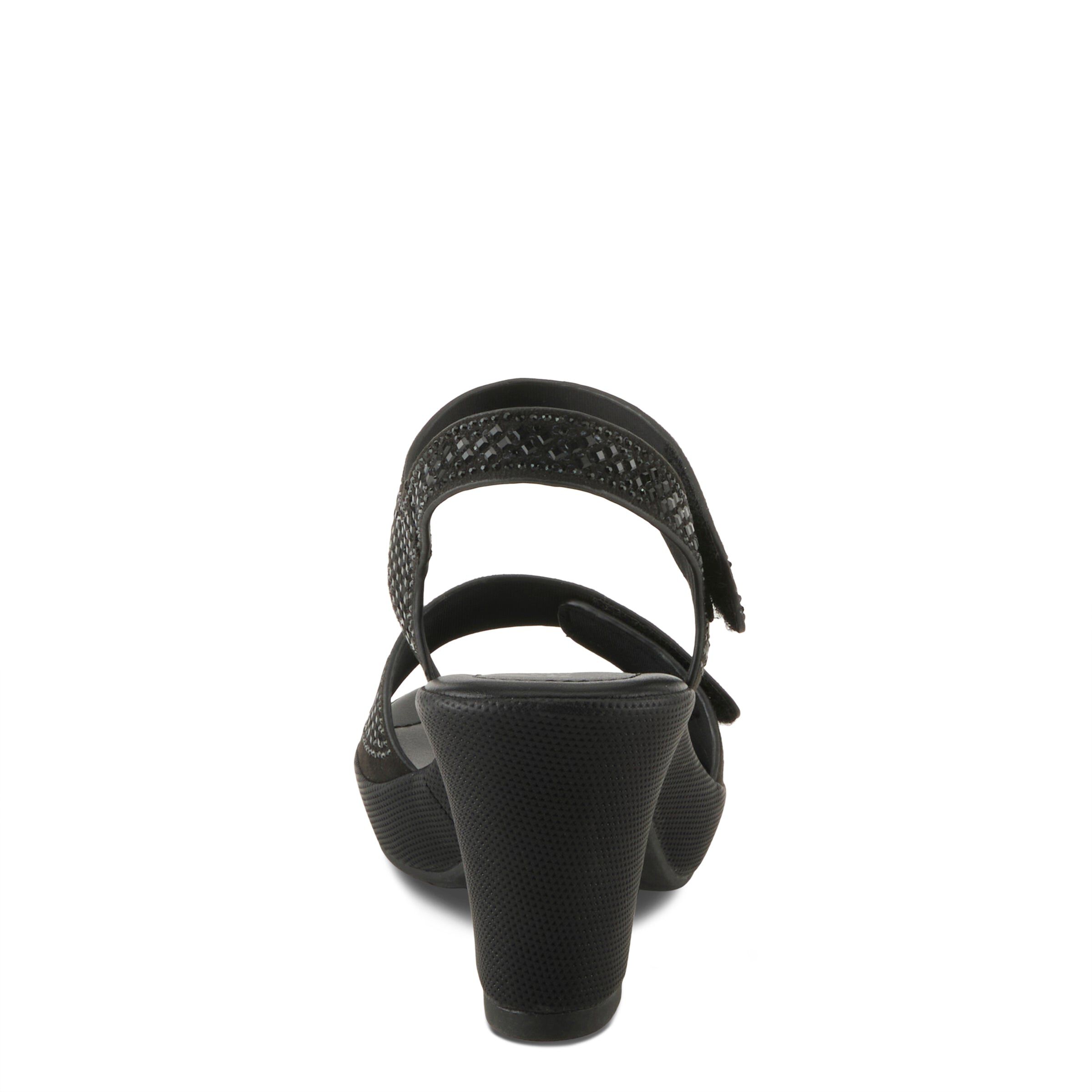 Shine Slingback Sandal, BLACK, on-hover image number 1