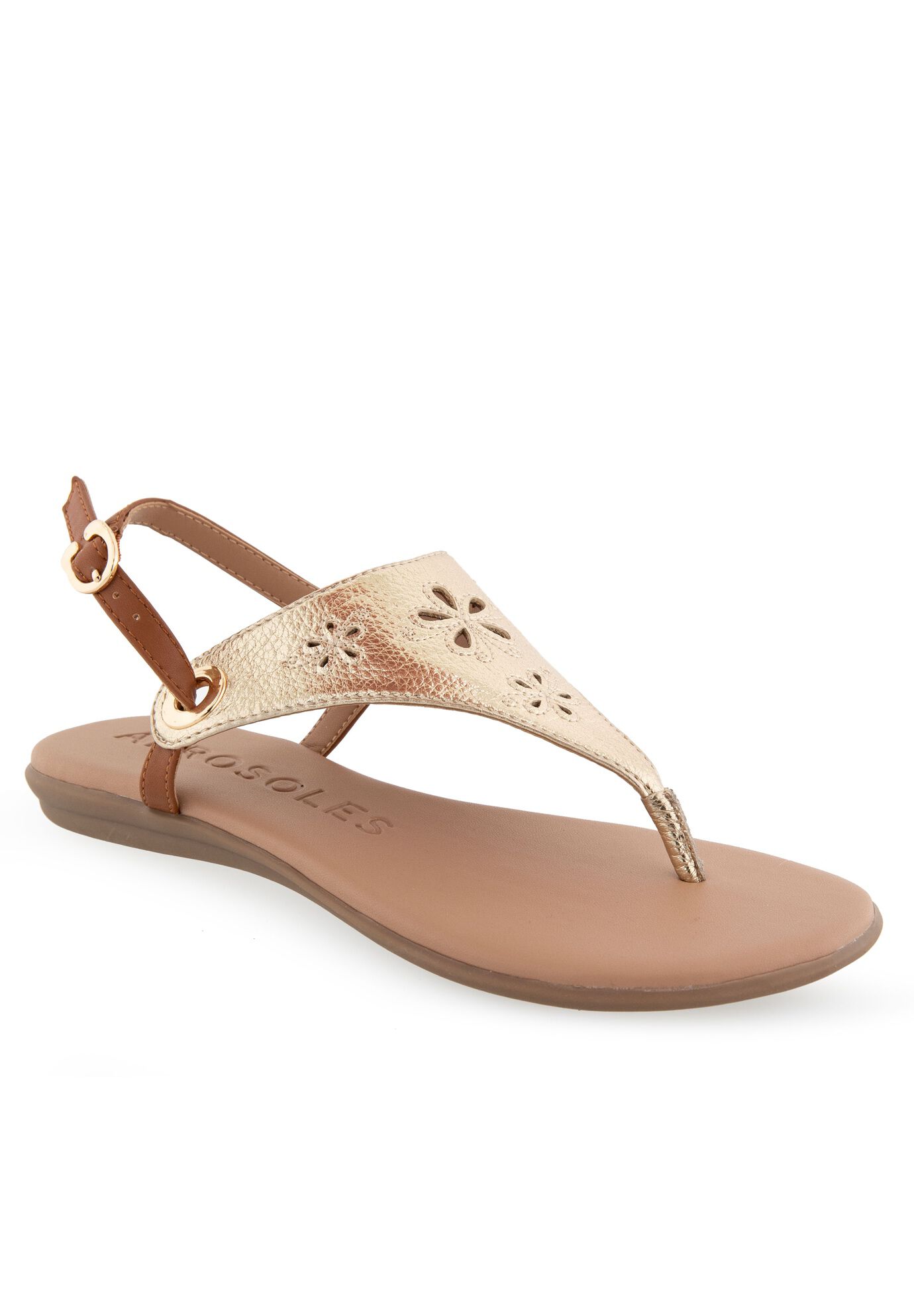 Inesse Sandal, SOFT GOLD PEWTER, hi-res image number 0