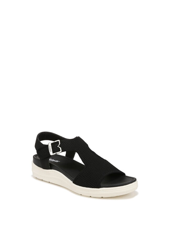 Time Off Sun Sporty Sandal, BLACK FABRIC, hi-res image number null
