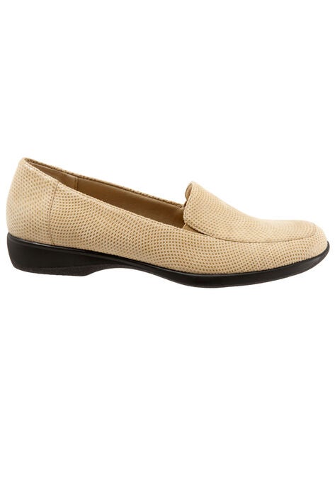 Jenn Mini Dots Leather Loafer by Trotters®, , alternate image number null