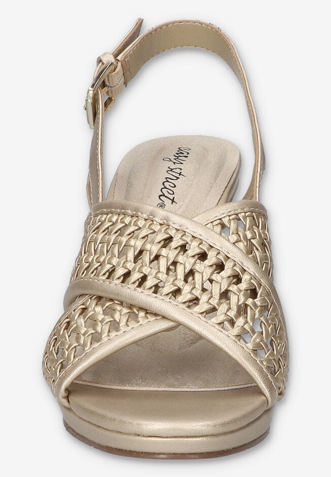Sol Heeled Sandal, CHAMPAGNE, on-hover image number 1