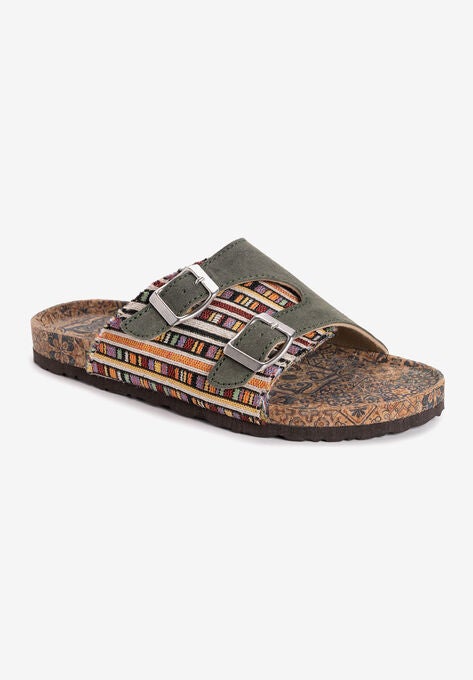 Valerie Terra Turf Sandal, GREEN, hi-res image number null