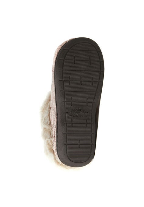 Claire Textured Knit Clog Slipper, , on-hover image number null