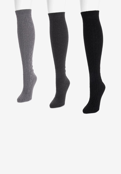 3 Pair Pack Knee High Socks, , alternate image number null