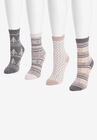4 Pair Pack Holiday Boot Socks, , alternate image number null