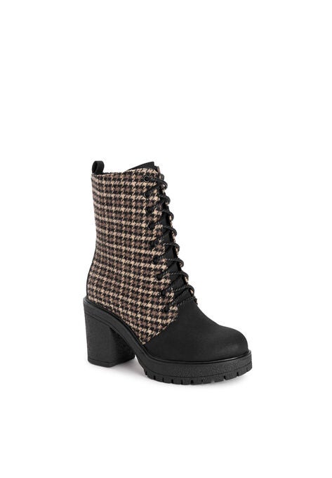 Riser Jazz Bootie, HOUNDSTOOTH BLACK, hi-res image number null