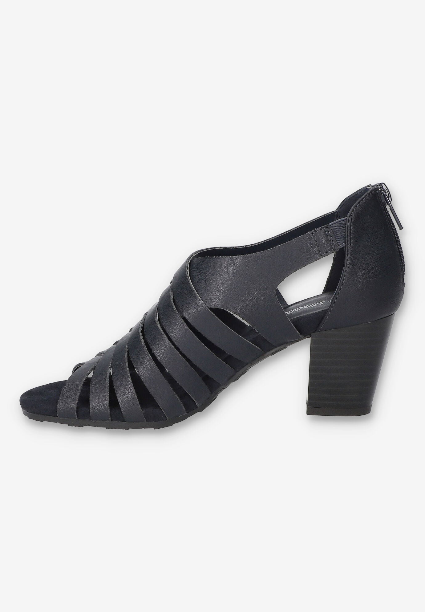 Vanni Block Heel Sandal, NAVY, alternate image number 4