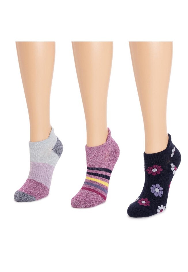 Women'S 3 Pack Nylon Compression Ankle Socks, , on-hover image number null