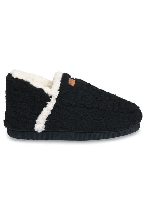 Womens Berber Ankle Slipper Boot Slippers, , alternate image number null
