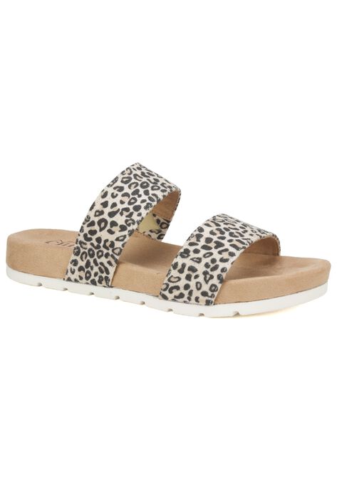 Tahlie Flat Sandals , NATURAL PRINT, hi-res image number null