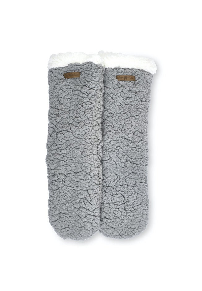 Faux Shearling Cabin Sock, , alternate image number 2