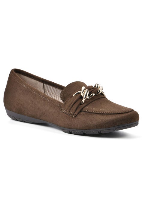 Gainful Cas Flat, BROWN SUEDE, hi-res image number null