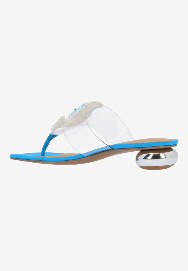 Dolphi Thong Sandal, CLEAR BLUE, on-hover image number null