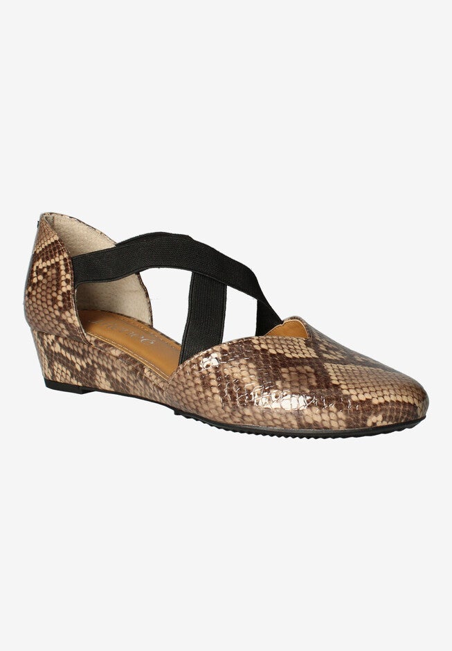 Zeshan Wedge, TAUPE BLACK, hi-res image number null