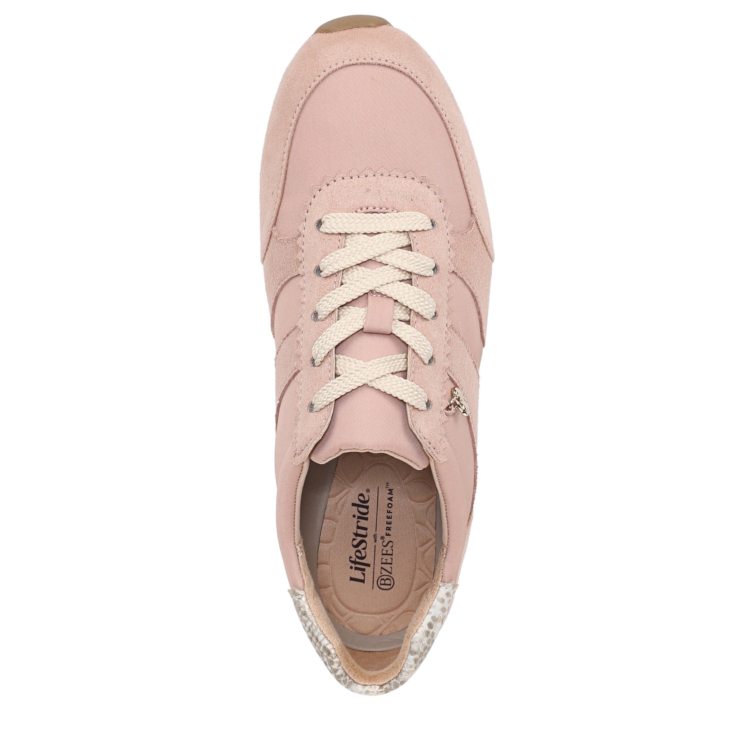 Fearless Lace Up Sneaker, TRUE BLUSH, alternate image number 6