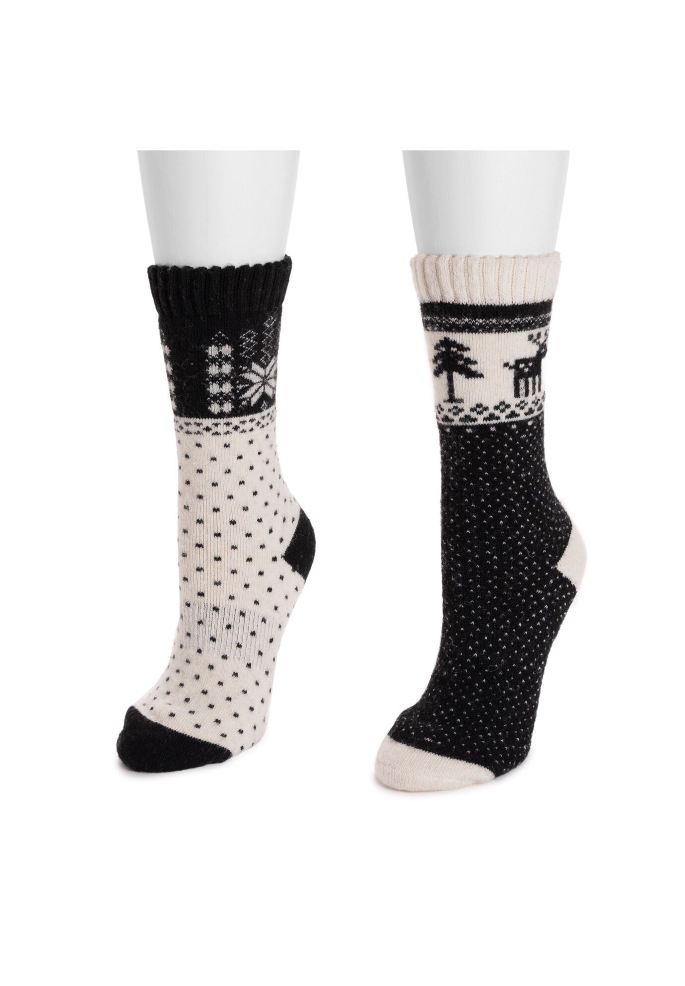 2 Pack Wool Socks, , on-hover image number 1