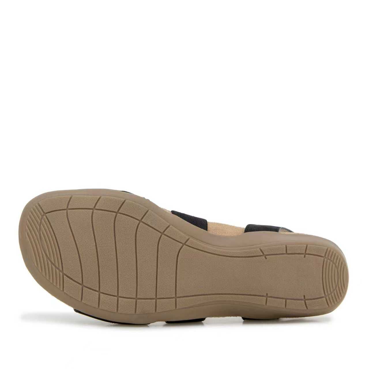 Meg Slip-On Flat Sandal, BLACK, alternate image number 5