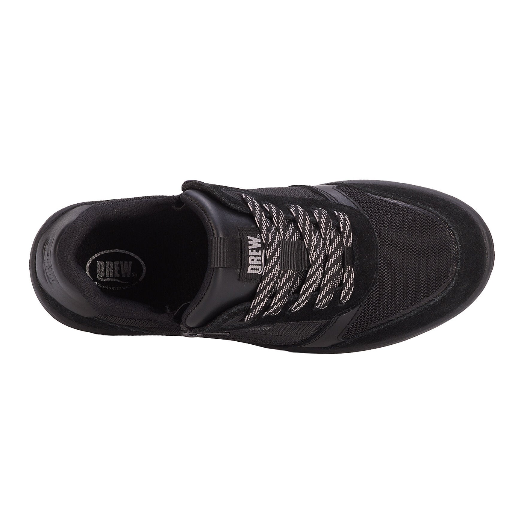 Happy Double Zip Sneaker, SOLID BLACK, alternate image number 5