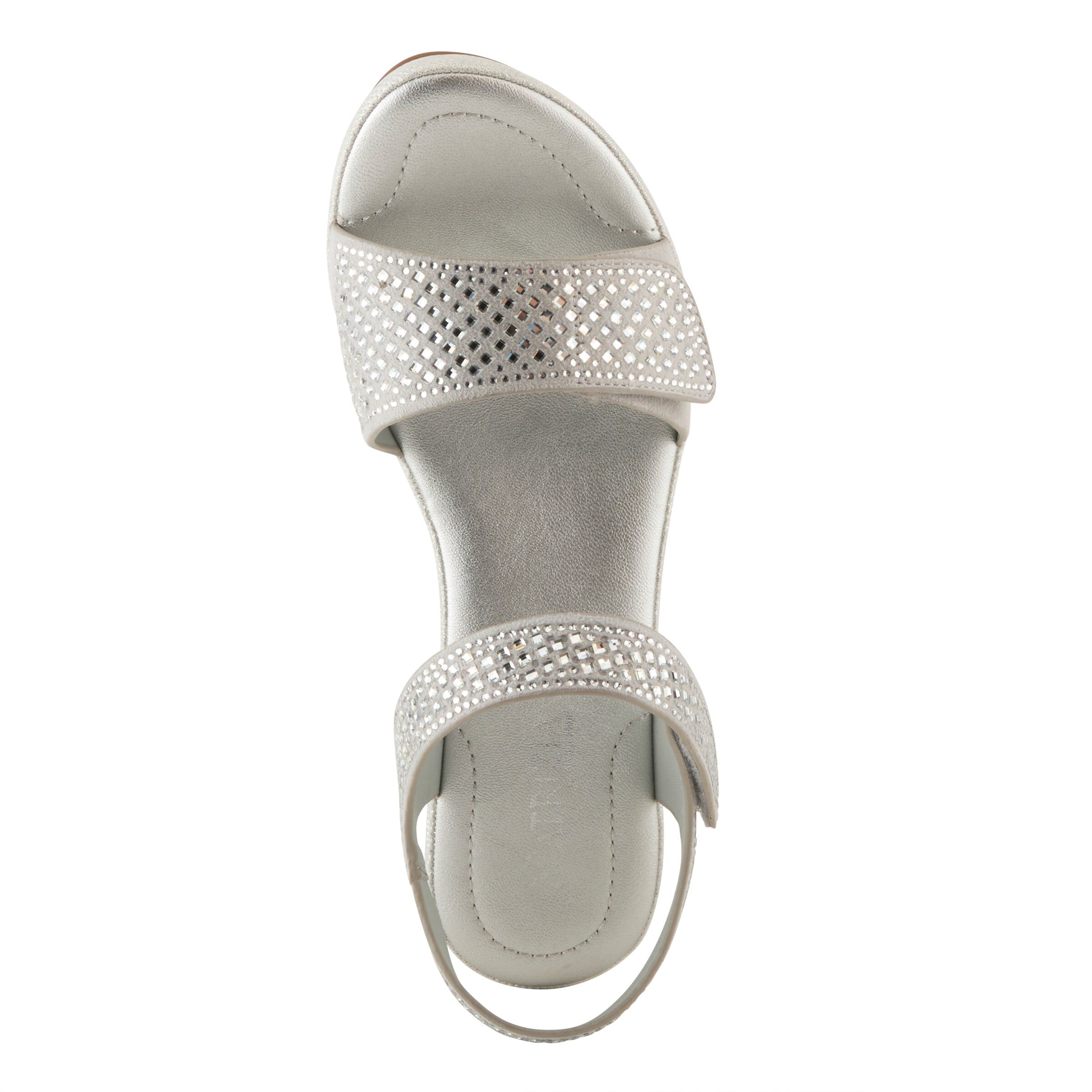 Shine Slingback Sandal, SILVER, alternate image number 3