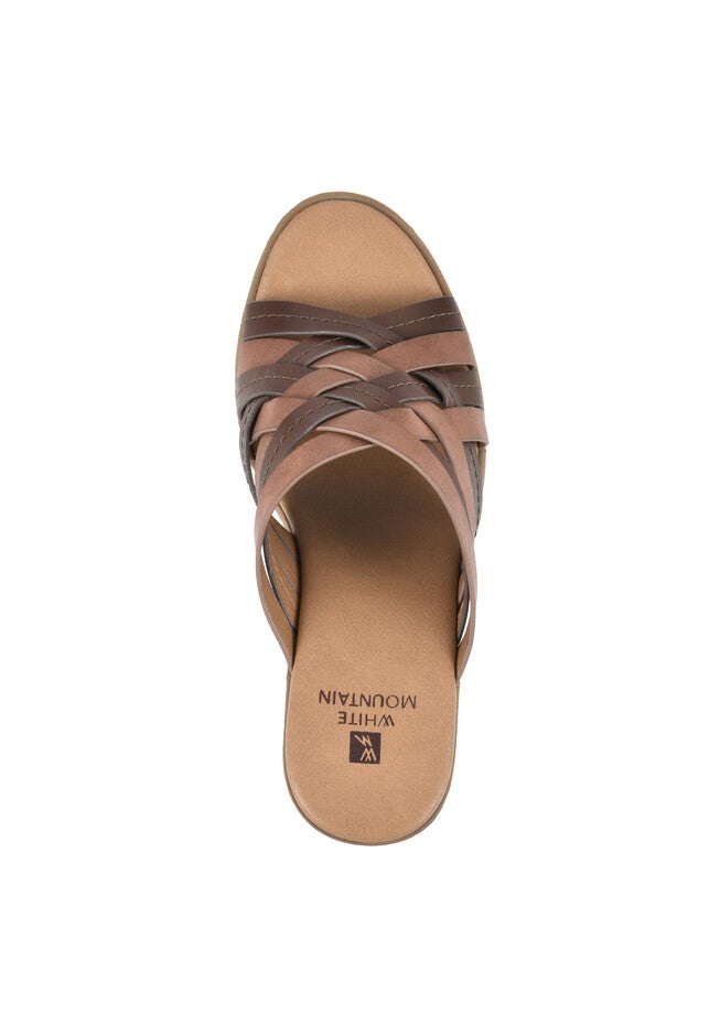 White Mountain Be Happy Mule Sandal, , alternate image number 5