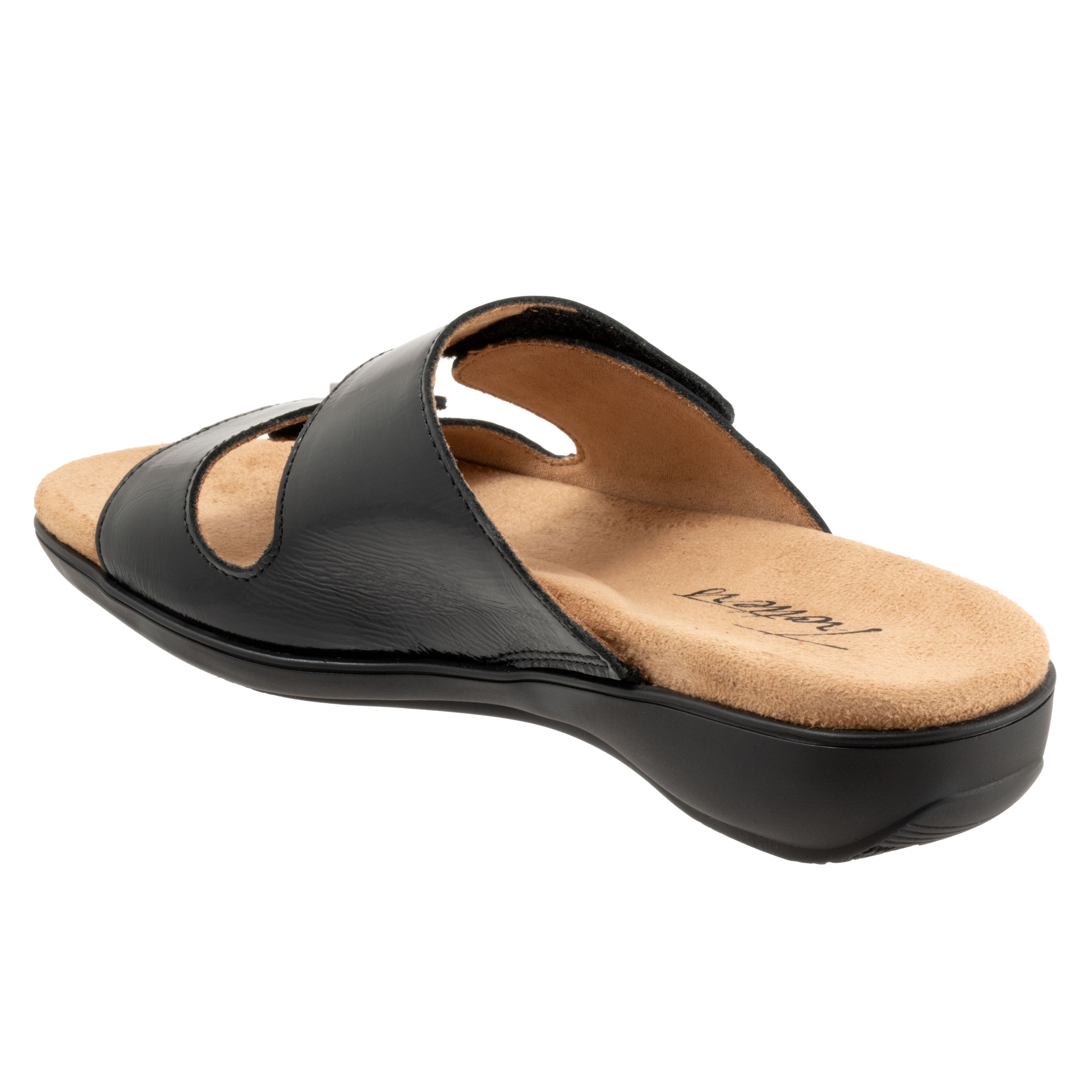 Ruthie Metallic Sandal, BLACK, on-hover image number 1
