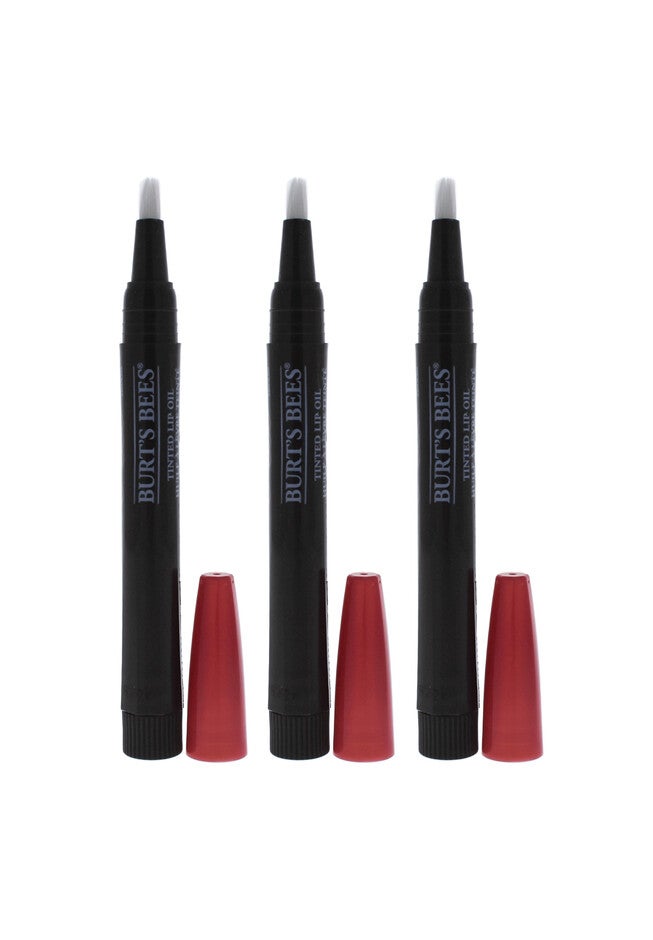 Tinted Lip Oil - 625 Rustling Rose - Pack Of 3 -0.04 Oz Lip Oil, SHOWERING SUNSET, hi-res image number null
