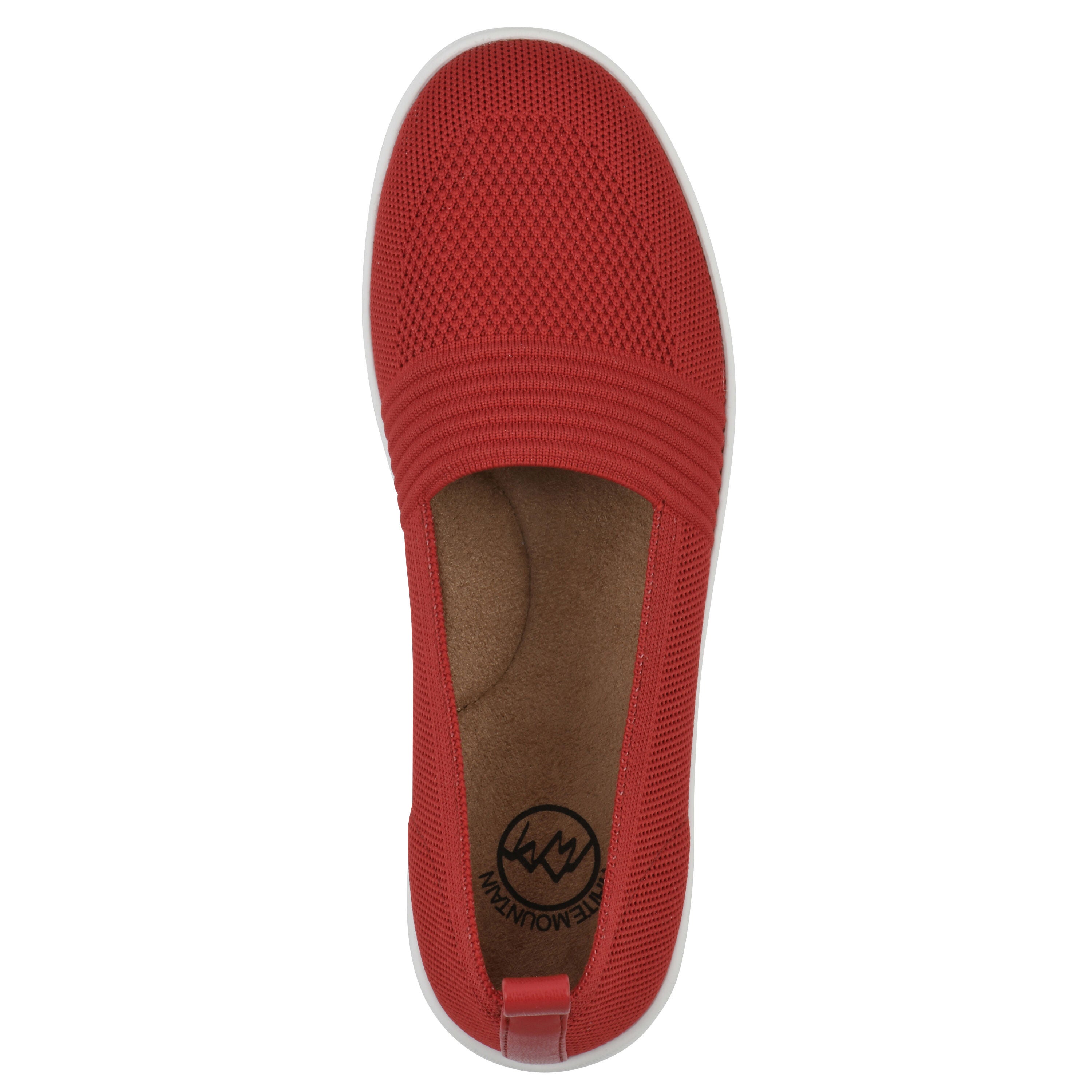 Upright Slip On Sneaker, CRUELLA RED FABRIC, alternate image number 4