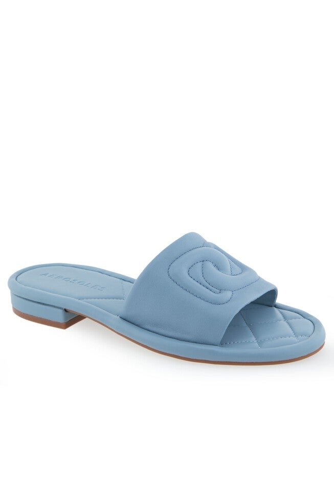 Jilda Sandal, DUSTY BLUE LEATHER, hi-res image number 0