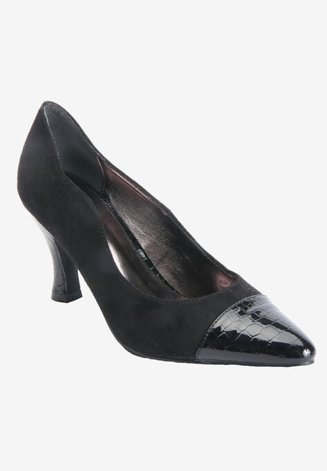 Zaza Pump, BLACK CROCO, hi-res image number null