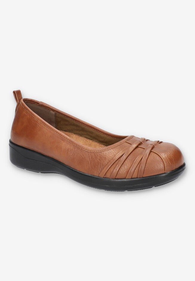 Haley Casual Flat, TOBACCO, hi-res image number null