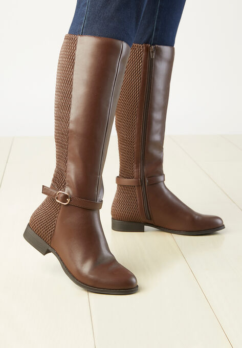 The Reeve Wide Calf Boot , , alternate image number null