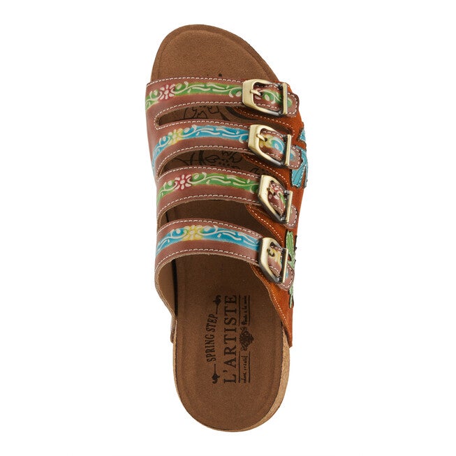 Toocool Sandal, BROWN MULTI, alternate image number null