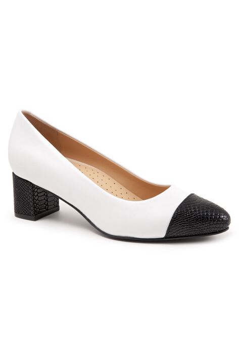 Kiki Pump , WHITE BLACK, hi-res image number null