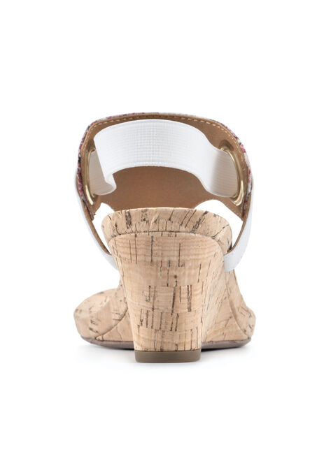 Aida Cork Wedge Sandal, , on-hover image number null