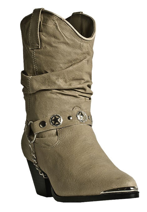 Olivia Western Boot by Dingo, TAN, hi-res image number null