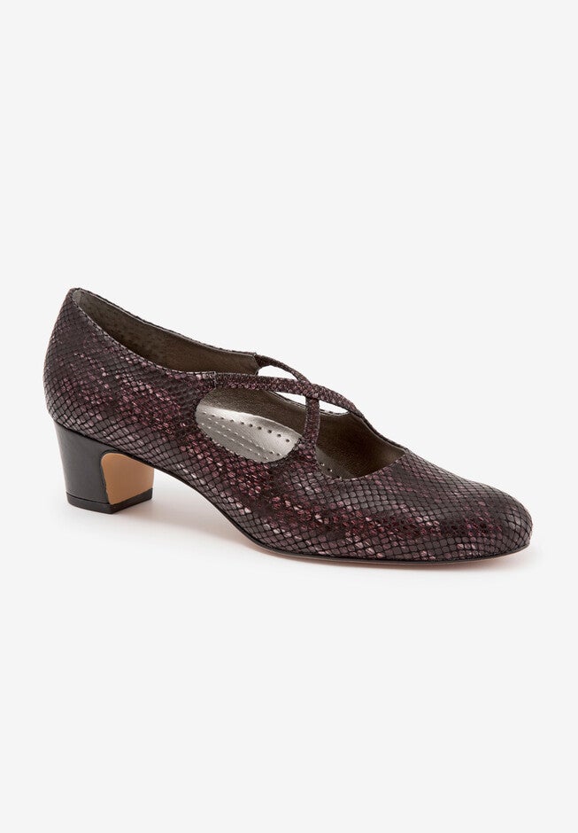 Jamie Pumps by Trotters®, EGGPLANT, hi-res image number 0