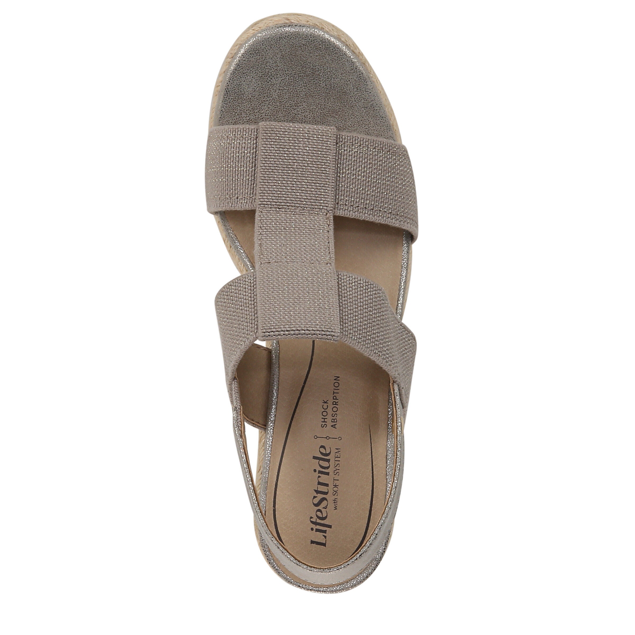 Tallulah Sandal, TAUPE, alternate image number 6
