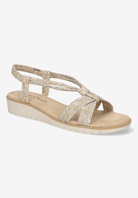 Dana Sandal, NATURAL MINI FLORAL, hi-res image number null