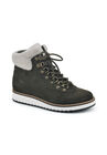 White Mountain Cozy Lace-Up Hiker Bootie, , alternate image number null