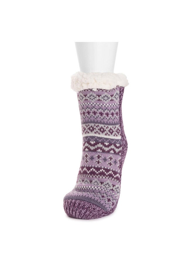 Cable Slipper Socks, , alternate image number null